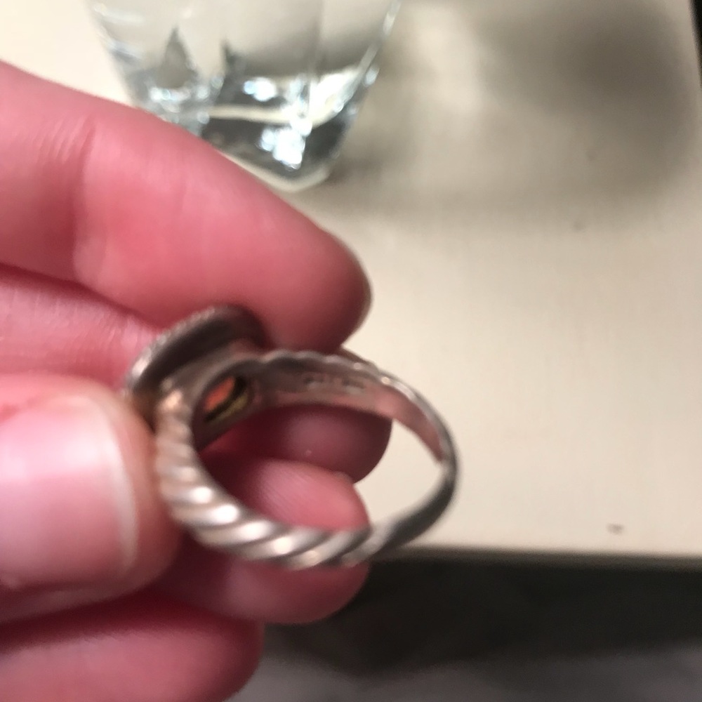 David Yurman Citrine ring size 5.5 - Picture 6 of 8